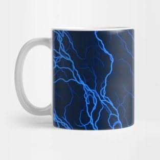 Blue Lightning Mug